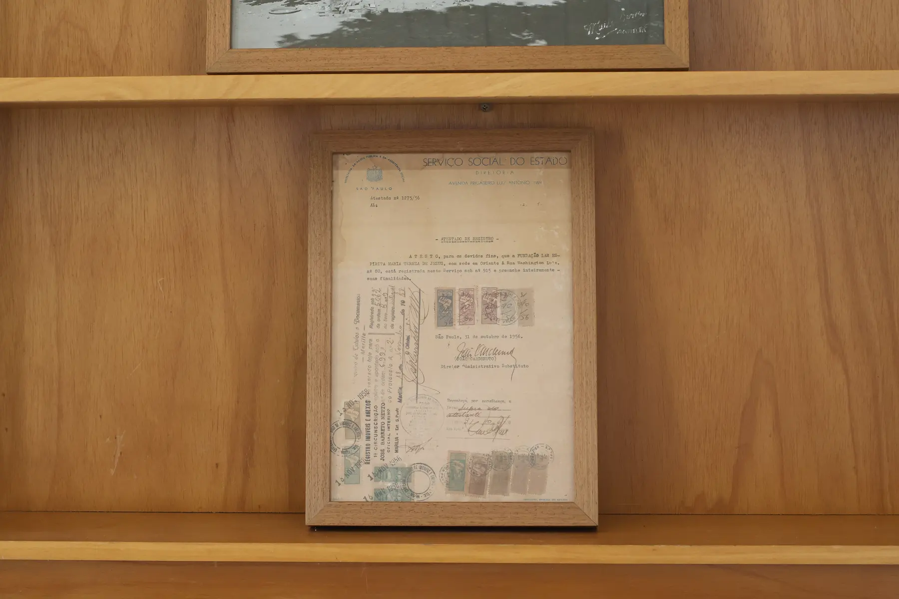Documento do acervo da Fundação